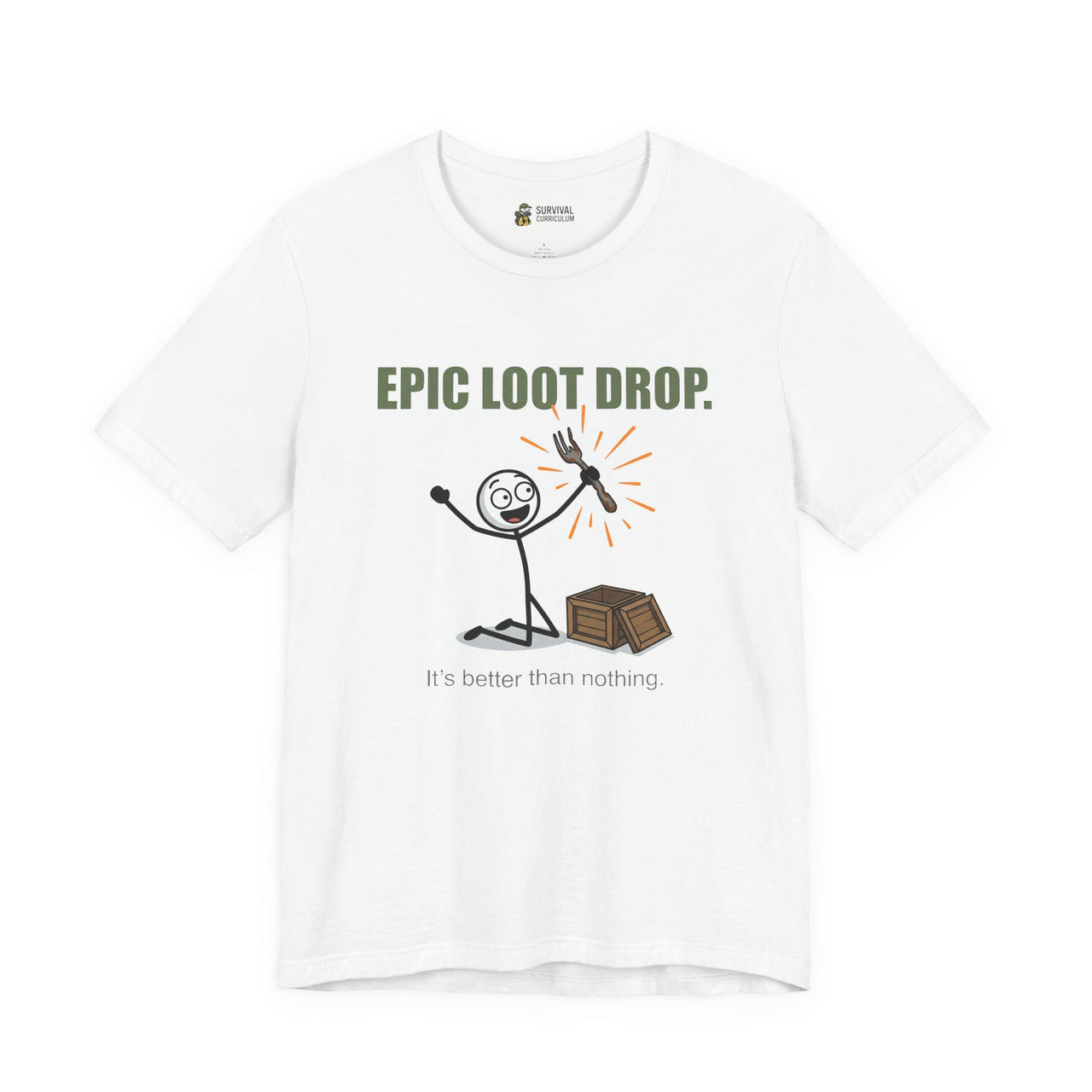 "Epic Loot Drop" Graphic Tee - Sarcastic Inventory