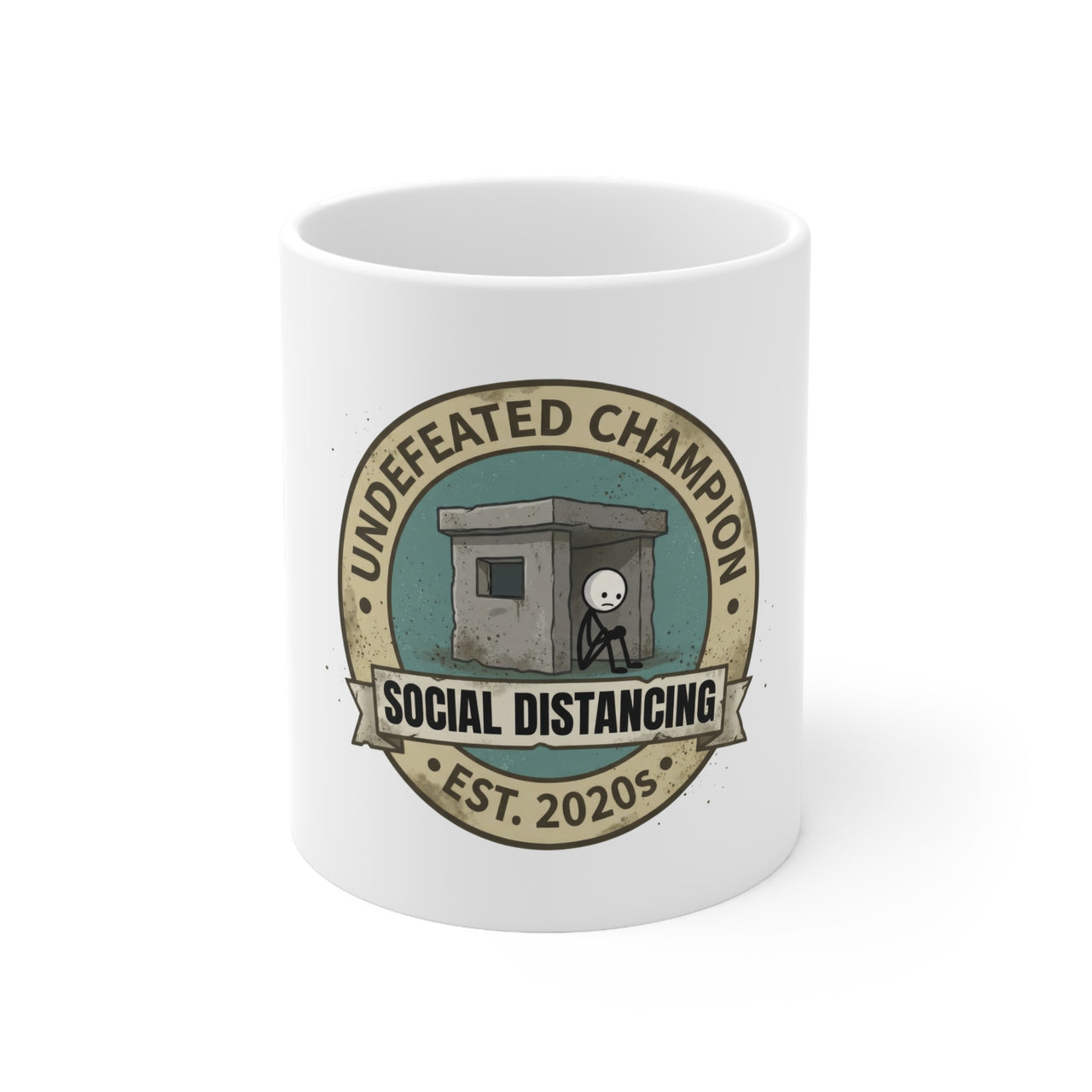 "Undefeated Champion" Survival Mug - Solo Queue Legacy
