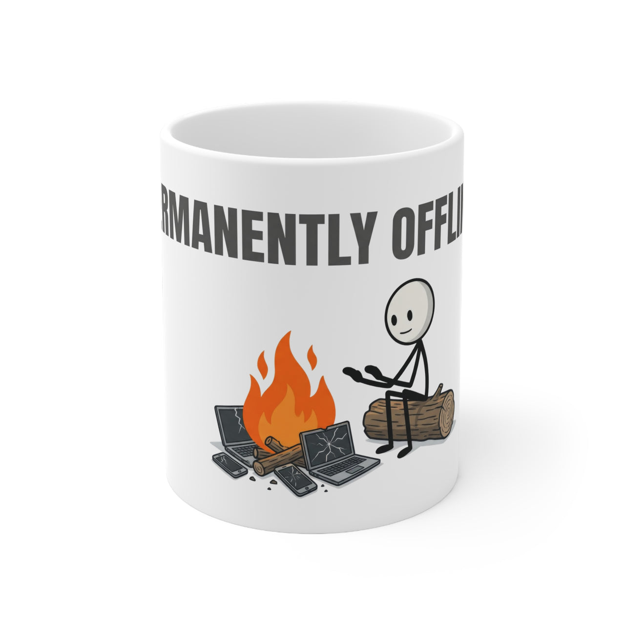 "Permanently Offline" Survival Mug - The Ultimate Firewall