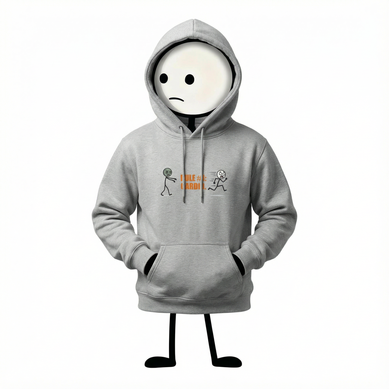 "Rule #1: Cardio" Survival Hoodie - Flight Over Fight Gear