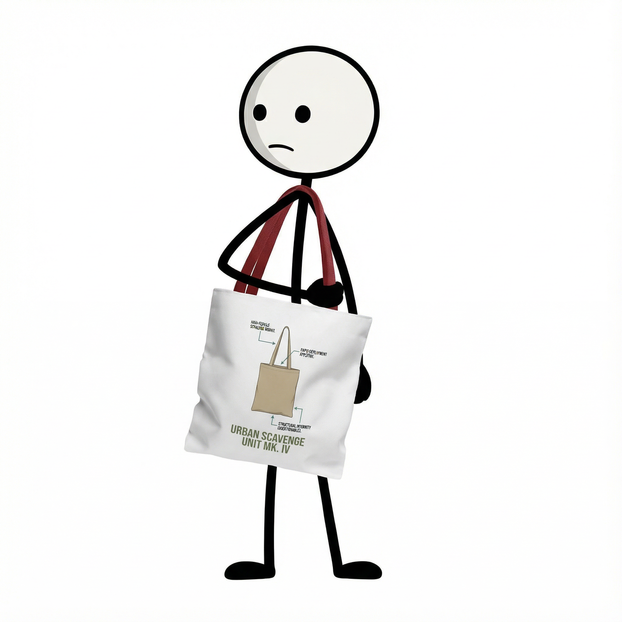 "Urban Scavenge Unit Mk. IV" Survival Tote - High-Tech Haulage System