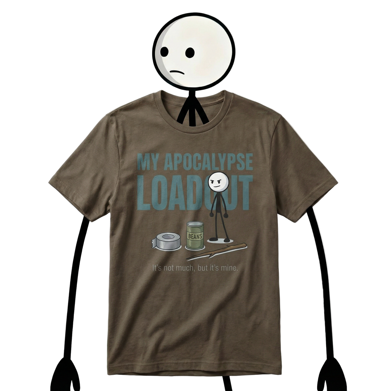 "My Apocalypse Loadout" Graphic Tee - Standard Issue Inventory
